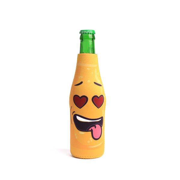 6 pack funny quotes & cartoon, Bottle Sleeve Covers, Yellow - Item #6B-YFC - Image 11