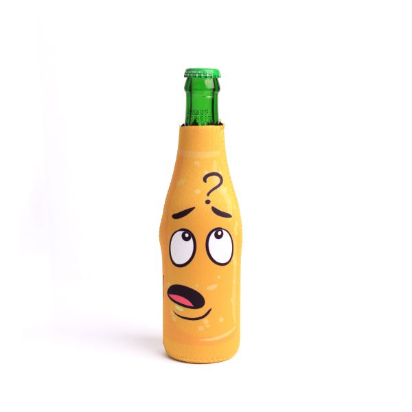 6 pack funny quotes & cartoon, Bottle Sleeve Covers, Yellow - Item #6B-YFC - Image 9